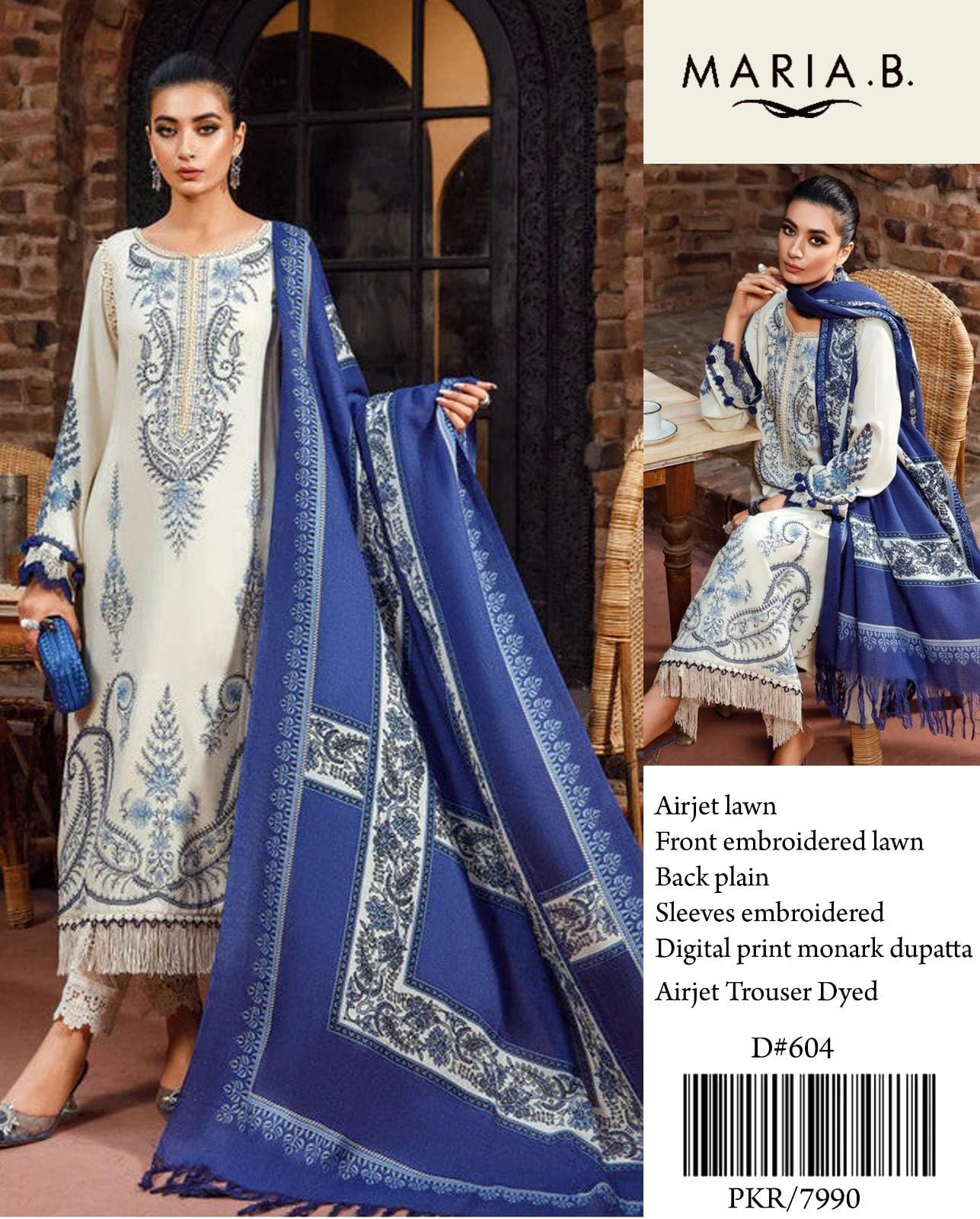 IDEASCOLLECTION Lawn with Digital Monar Dupatta🥰♥️
