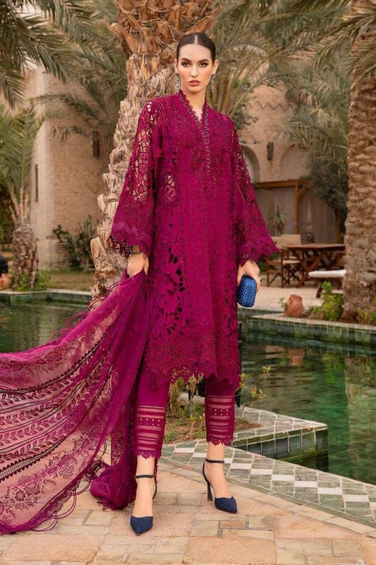 IDEASCOLLECTION cotton chikankari luxury eid jora unstitced 3pc✓
