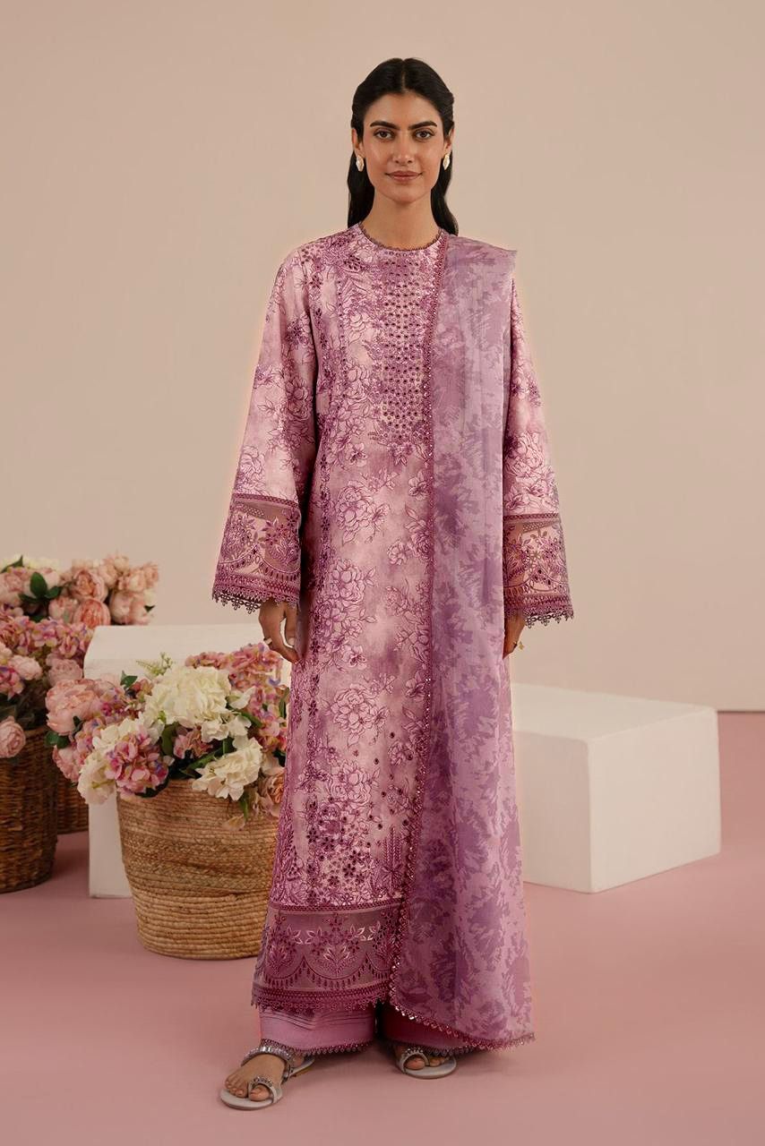 IDEASCOLLECTION SUMMER COLLECTION UNSTITCHED 3PC