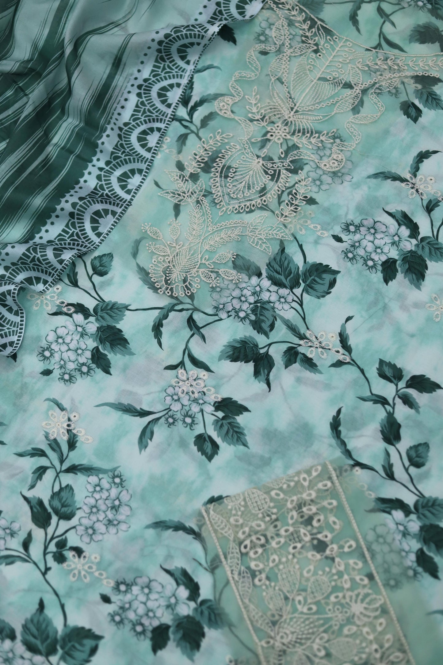 IDEASCOLLECTION SUMMER COLLECTION UNSTITCHED 3PC